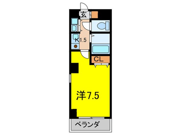 アヴァンセドミ－ルの物件間取画像